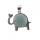 Gemstone Crystal Elephant Pendant Zinc Alliage Natural Stone Pendant Quartz Pendants à charme en cristal pour la fabrication de bijoux de bricolage