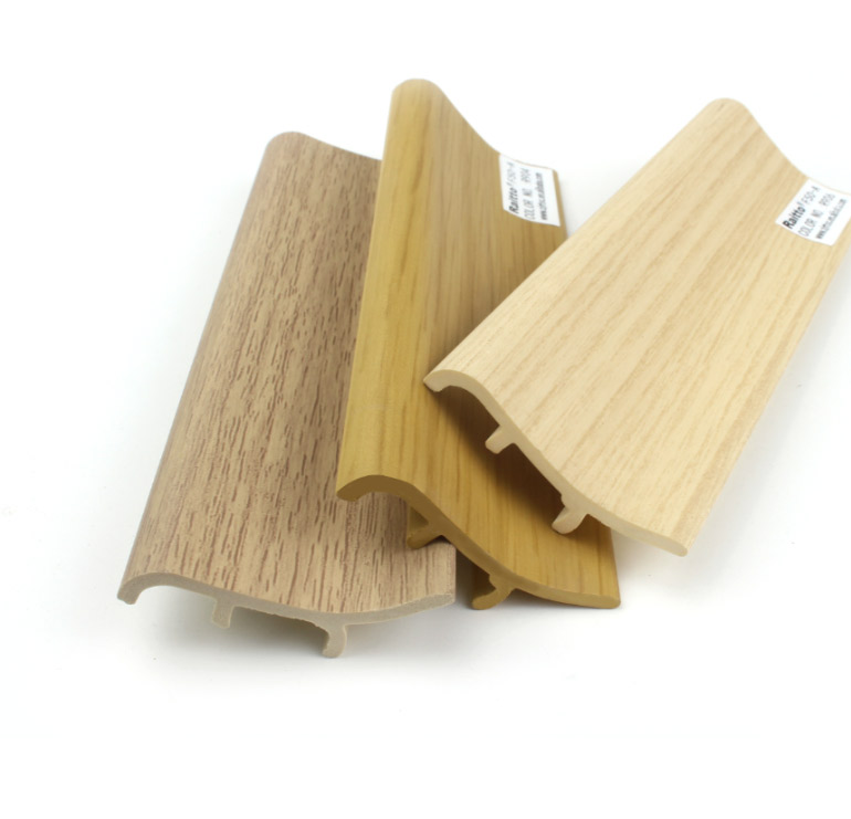F50-A, plastic pvc plinth skirting for flooring tiles