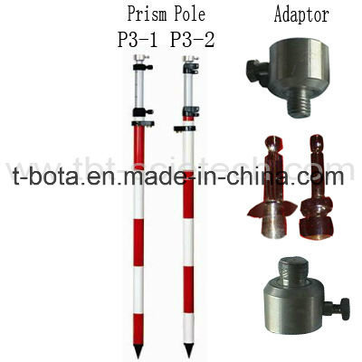 Prism Poles for Total Station (with adapter)