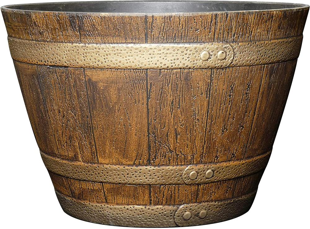 Classic Home and Garden Whiskey Barrel