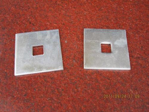 Curved square washer / base plate/ stay plate