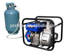 LPG and gasoline dual fuel use water pump irrigation use