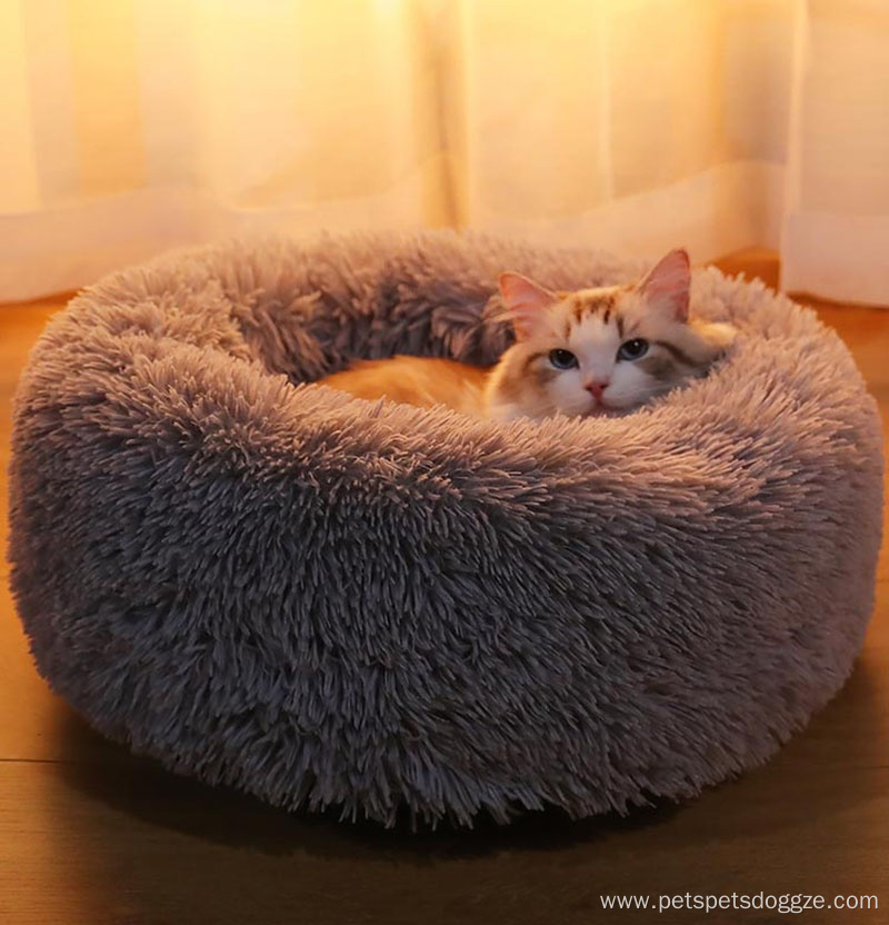 Rest improved Sleep Faux Fur pet Dog Bed