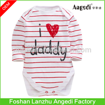 Unisex Baby Clothing 2016 Newborn Baby softy organic cotton printed Romper long sleeve spring&autumn range baby onesie