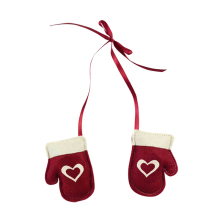 Christmas glove shape hanging pendant ornaments