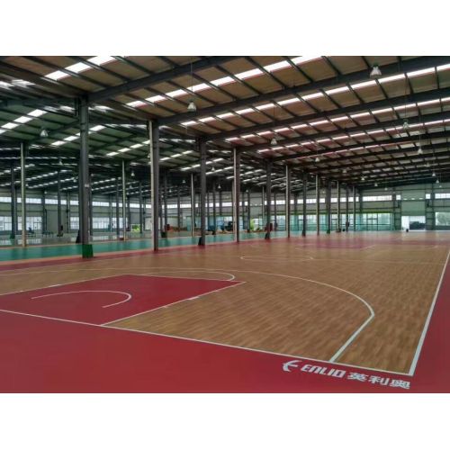 Multipurpose sports flooring basketball court