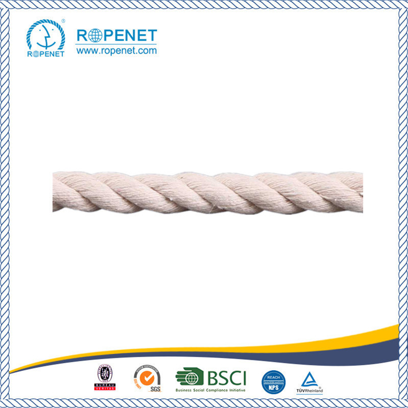 Natural Color Cotton Twisted Rope Hot Sale