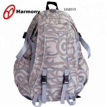 Durable 600D camo print hiking backpack