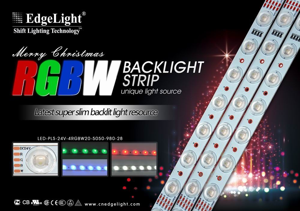 Programmable RGB Rgbw 5050 SMD LED strip lights for light box