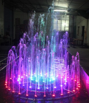 Promotion Price LED Light Music Spouting Spring Garden Fountain
