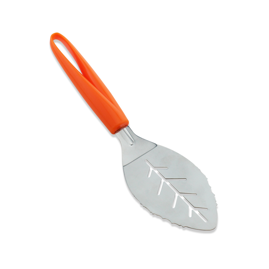 Ensemble de spatule de gâteau en forme de feuille d&#39;acier inoxydable 8PCS