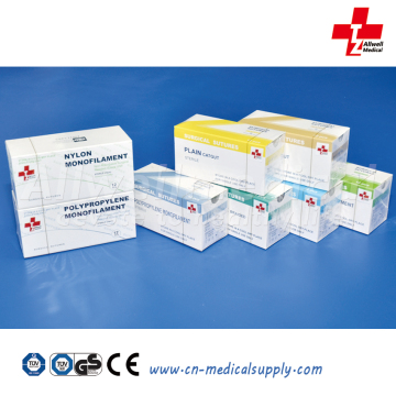 Sterile surgical suture with needle