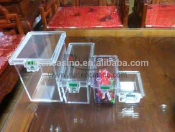 Clear Acrylic Casino Box