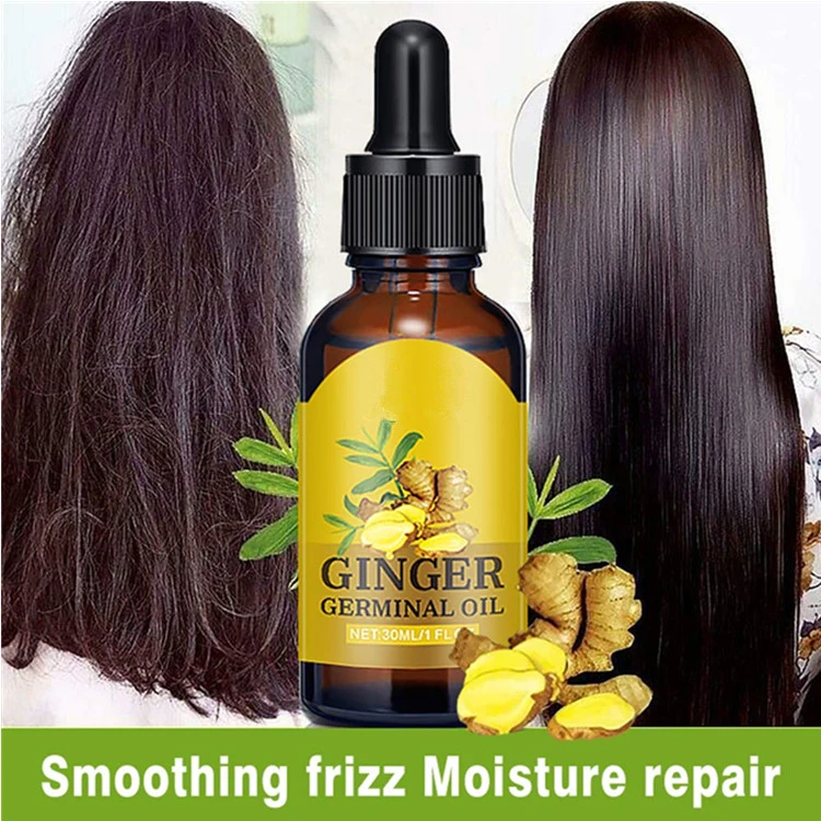 Wholesale Ginger Hair Growth Oil Hair Growth Repair Treatment Oil