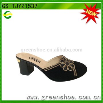 latest ladies fashion slipper sandal designs