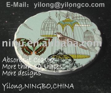 YIMCC030 tumbled stone coaster