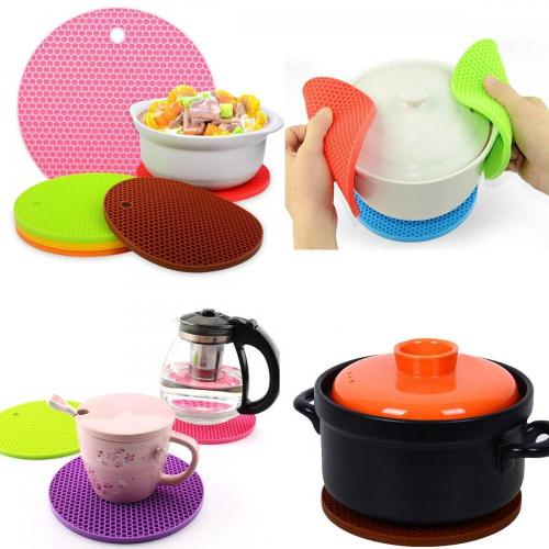 Pot accesorio de Silicone Coaster Honeycomb Mat