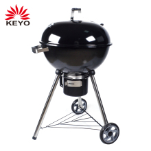 Hot Selling 20 Inch Durable Wheels Black Charcoal Barbecue BBQ Kettle Grills