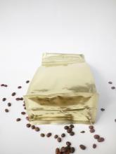 Print Coffee Flat Bottom Pouch with Window