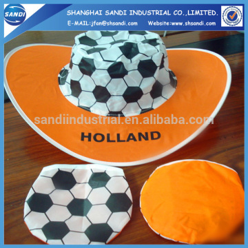 advertising fashion design folding hat for outdoor