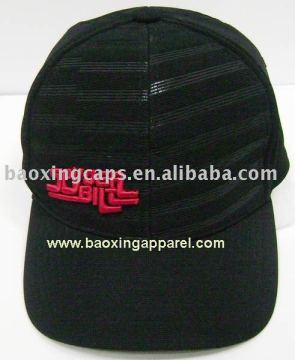 customize ottoman polyester sublimation fitted caps cap