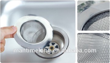 stainless steel sink strainer mesh sink strainer