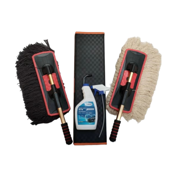 Telescopic Handle Car Cleaning Brush and Wax Mop