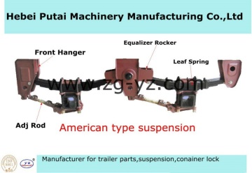 semi trailer suspension|Trailer Suspension/Mechanical Suspension