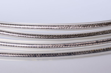 Online sell the silver metallic elastic cord