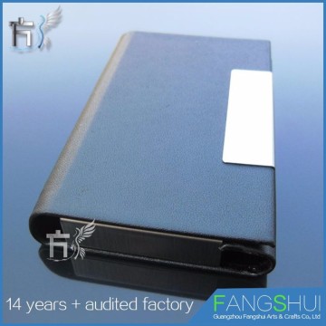 business card holders leather