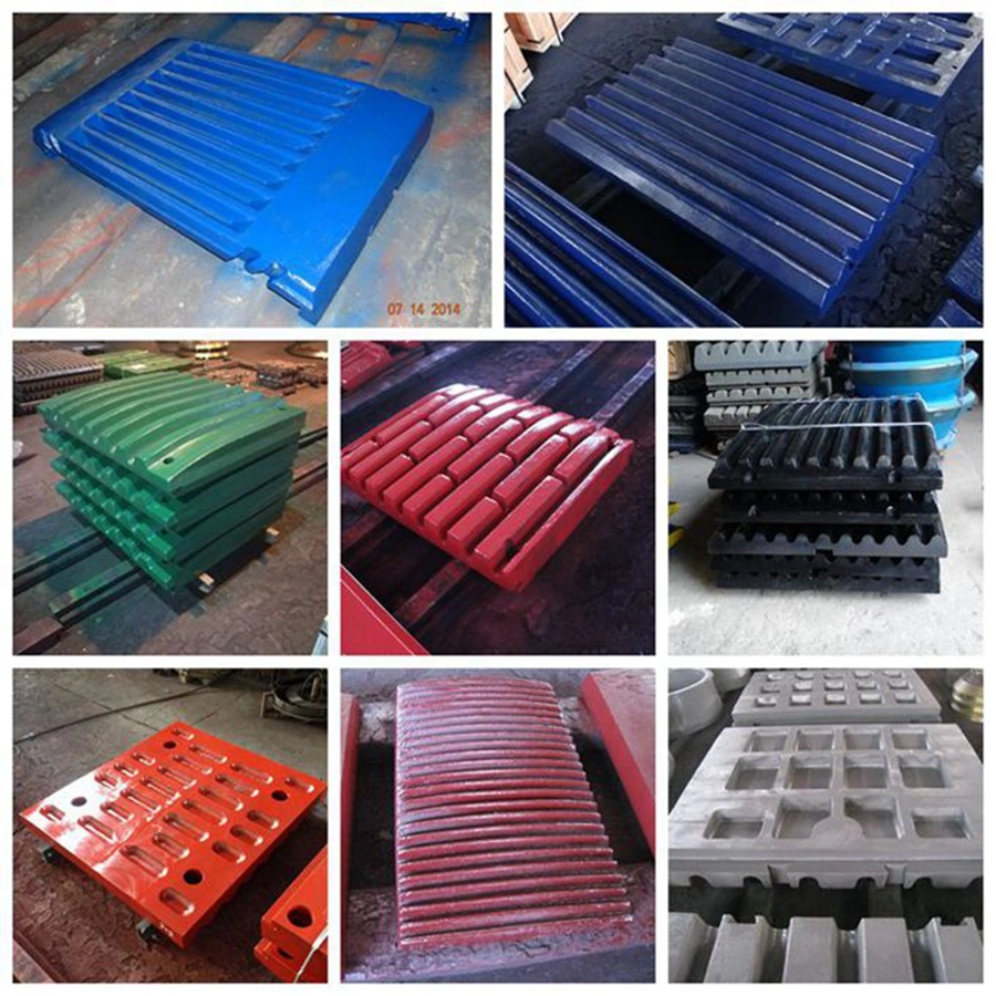 Jaw Crusher Spare Parts Jaw Plate