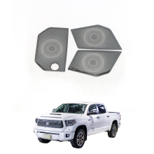2023 Toyota Tundra Stainless Steel Interior Parts - Front Panel Speaker Cover Decorative