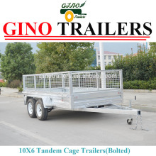 Tandem axle heavy duty cage trailers GN-BT85