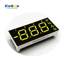 Custom Optoelectronics 7-Segment LED Display for Humidity and Temperature