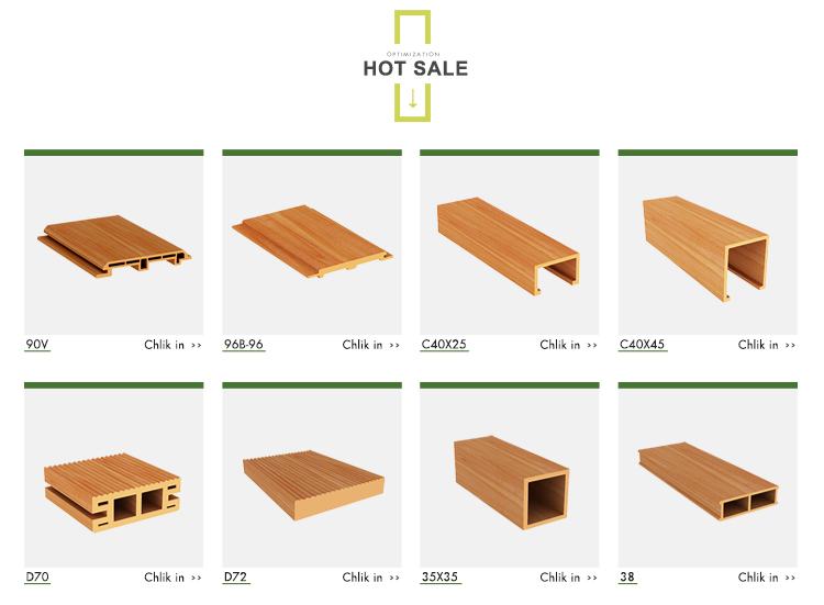 Professional Design Exterior Wood Plastic Composite Decorative Wpc Wall Panel