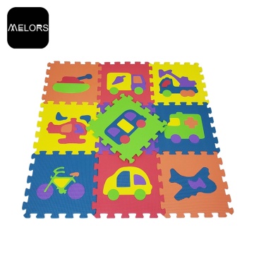 EVA Foam ห้องเด็กเล่น Car Car Puzzle Puzzle