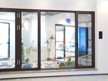 SMIRO Home/office interior floor-to-ceiling windows