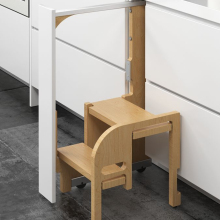 New Design Factory Integrated Cabinet Step Unit Ladder for Kitchen