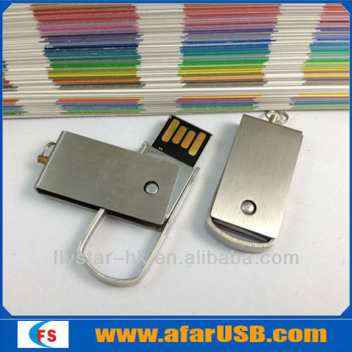 Promotional 64GB Swivel metal USB flash drive/USB drives 2G/4G/8G/16G