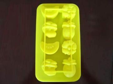 Silicone Kitchenware Ice Tray Fruit Shape 8-Cup