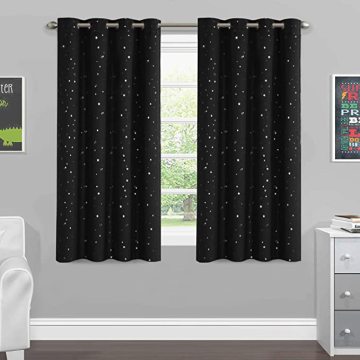 Blackout Sleep-Enhancing Winkle Printed Curtain Draperies