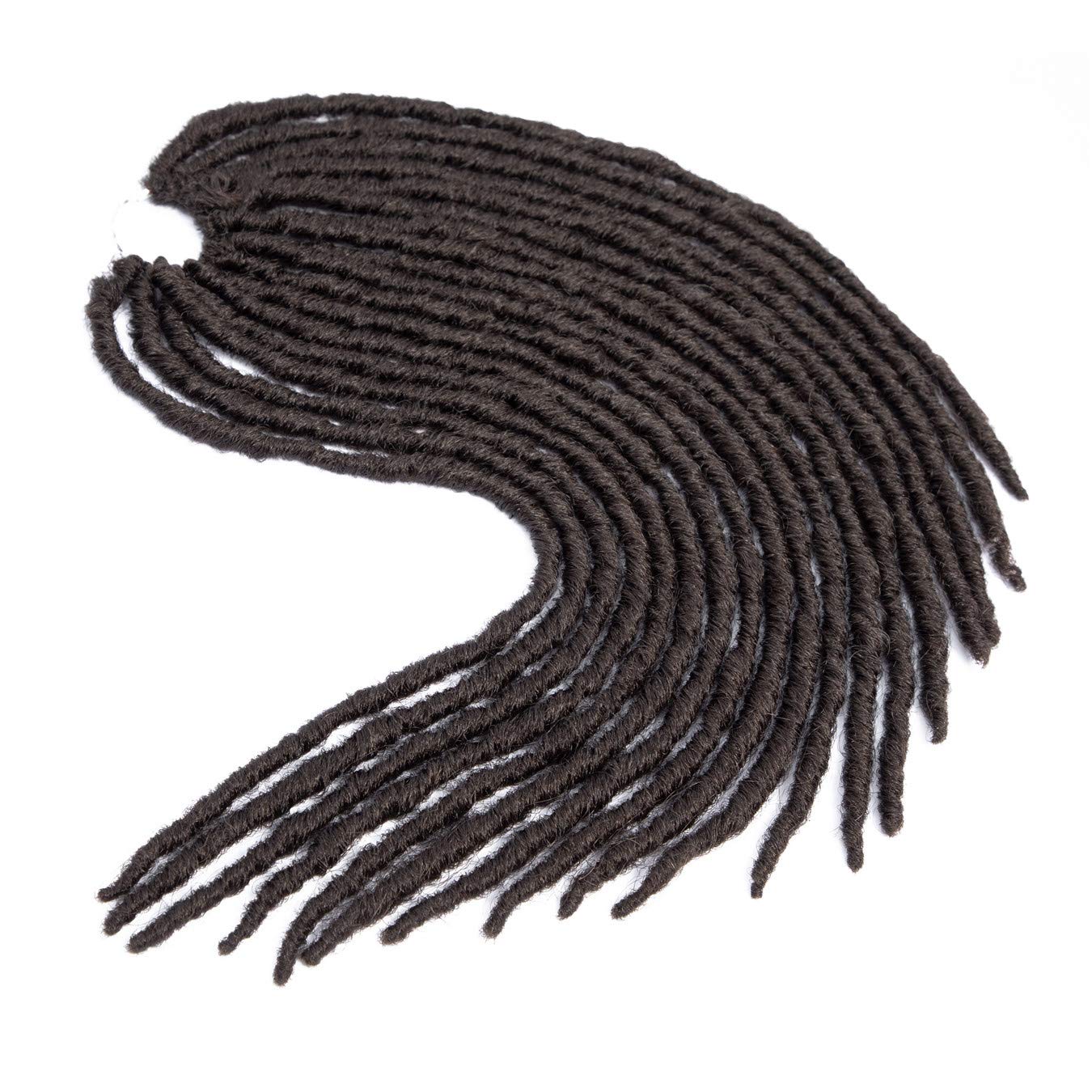 cheap soft dread lock synthetic braiding hair dreadlocks faux locs crochet braids Crochet Braids Hair Extensions