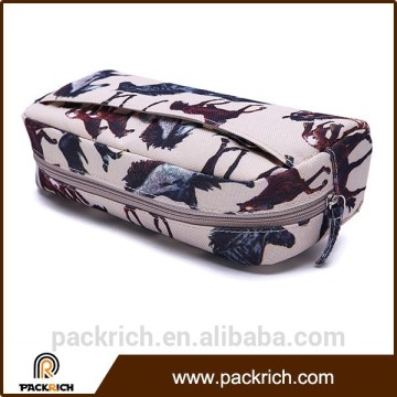 China supplier reusable personalized branded cosmetic bags