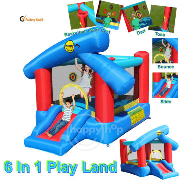Happy Hop 9111--ultimate small combo inflatable bounce house