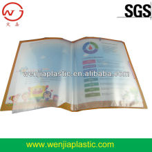 plastic PP uv printing display book