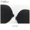 Lady one piece backless silicone sexy strapless bra