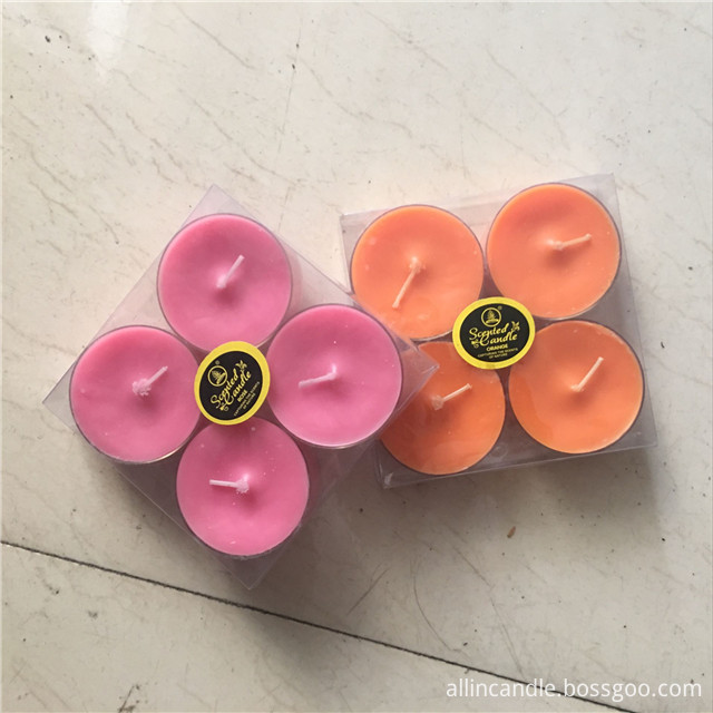 Colorful Tea Light Candle