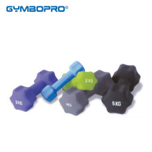Weight Fitness Professional Custom Soak Plastic Hex Dumbbell Set
