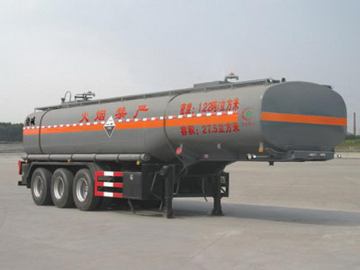 10m Tri-axle Corrosive Goods Transport Semi-trailer