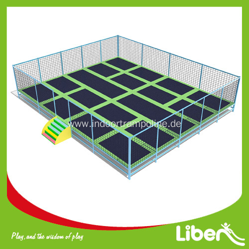 Big kids trampoline with enclosure